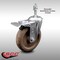 Service Caster 5 Inch SS High Temp Glass Filled Nylon 3/8 Inch Stem Caster Total Lock Brake SCC SCC-SSTSTTL20S514-GFNSHT-381615 - alternate 4